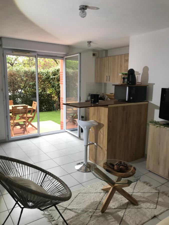 T2 Climatise Jardin & Court De Tennis/Piscine /Parking/Fibre Toulouse Ngoại thất bức ảnh
