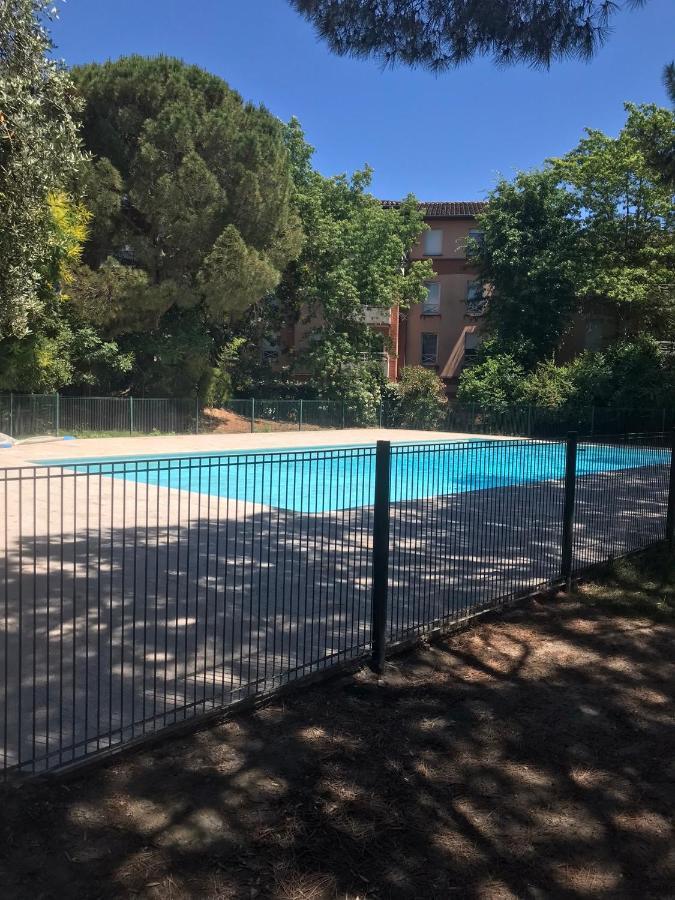 T2 Climatise Jardin & Court De Tennis/Piscine /Parking/Fibre Toulouse Ngoại thất bức ảnh