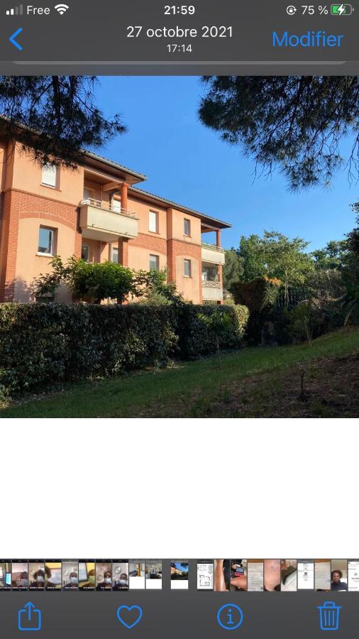 T2 Climatise Jardin & Court De Tennis/Piscine /Parking/Fibre Toulouse Ngoại thất bức ảnh